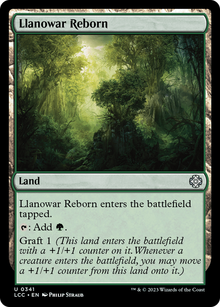 Llanowar Reborn [The Lost Caverns of Ixalan Commander] | Good Games Cannington