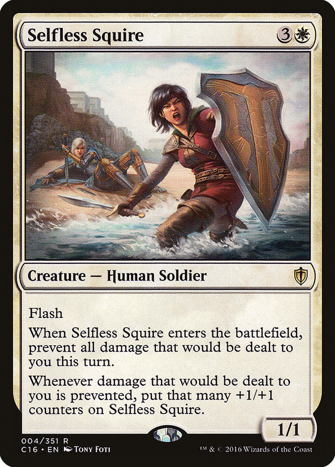 Selfless Squire [Commander 2016] | Good Games Cannington