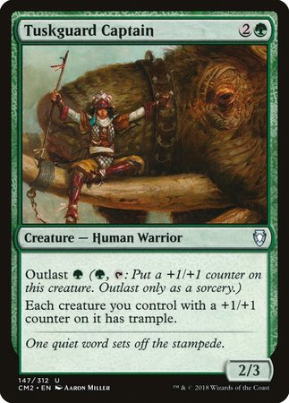Tuskguard Captain [Commander Anthology Volume II] | Good Games Cannington