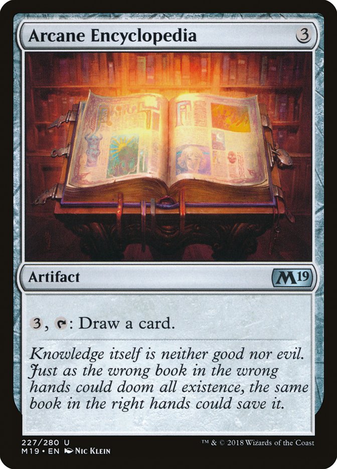 Arcane Encyclopedia [Core Set 2019] | Good Games Cannington