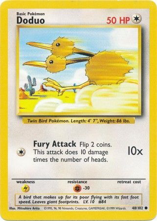 Doduo (48/102) [Base Set Unlimited] | Good Games Cannington