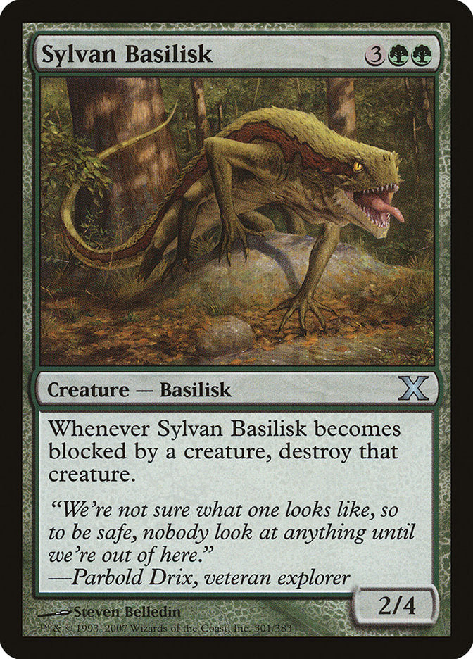Sylvan Basilisk [Tenth Edition] | Good Games Cannington