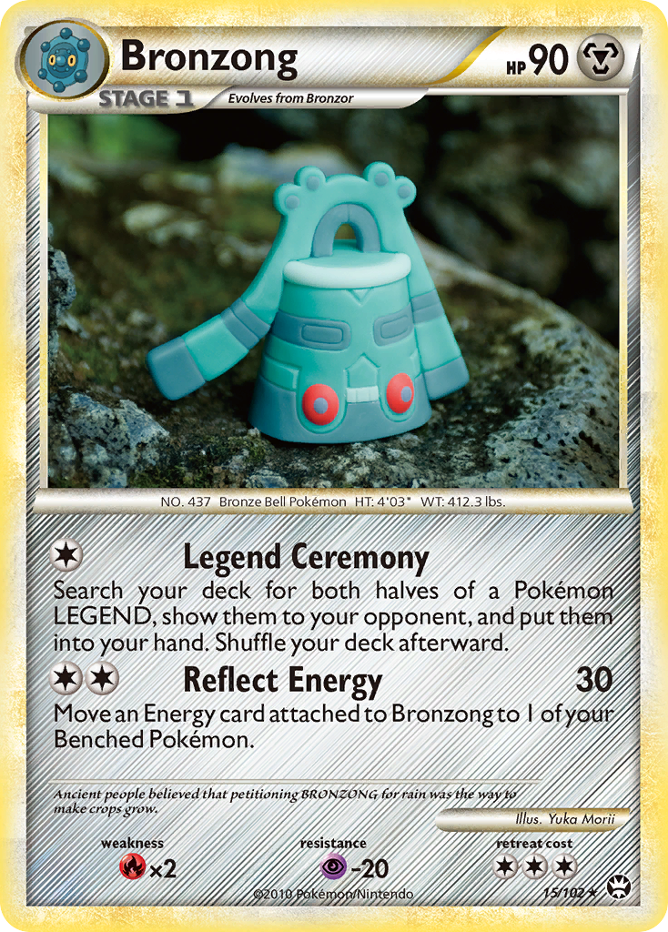 Bronzong (15/102) [HeartGold & SoulSilver: Triumphant] | Good Games Cannington