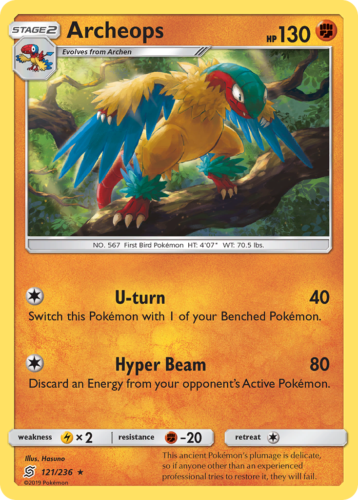 Archeops (121/236) [Sun & Moon: Unified Minds] | Good Games Cannington