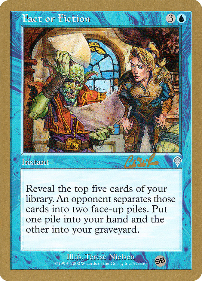 Fact or Fiction (Carlos Romao) (SB) [World Championship Decks 2002] | Good Games Cannington
