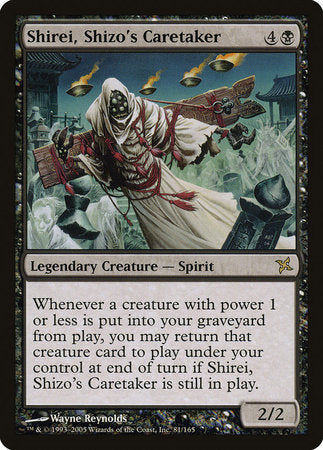 Shirei, Shizo's Caretaker [Betrayers of Kamigawa] | Good Games Cannington