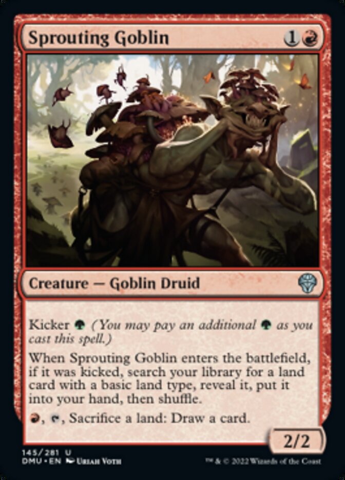 Sprouting Goblin [Dominaria United] | Good Games Cannington