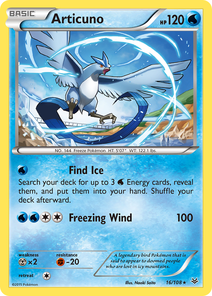 Articuno (16/108) [XY: Roaring Skies] | Good Games Cannington