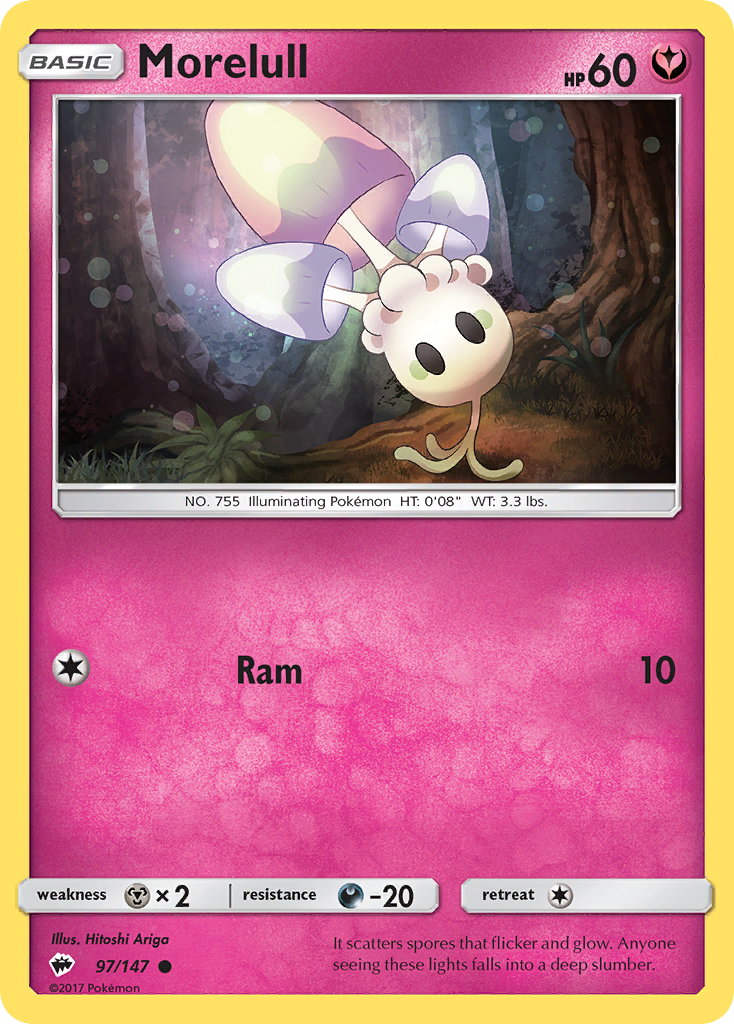 Morelull (97/147) [Sun & Moon: Burning Shadows] | Good Games Cannington