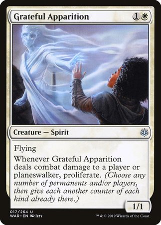 Grateful Apparition [War of the Spark] | Good Games Cannington