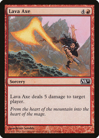Lava Axe [Magic 2011] | Good Games Cannington
