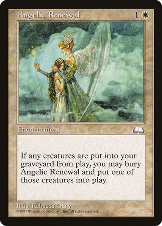Angelic Renewal [Weatherlight] | Good Games Cannington