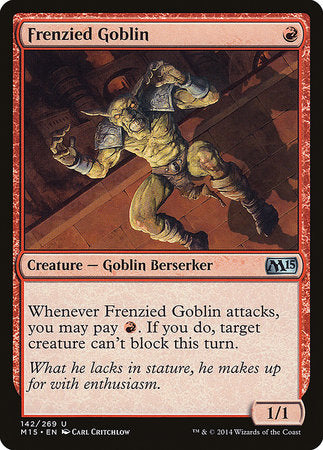 Frenzied Goblin [Magic 2015] | Good Games Cannington
