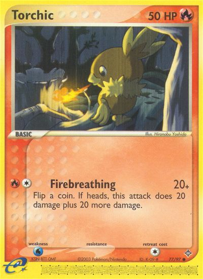 Torchic (77/97) [EX: Dragon] | Good Games Cannington