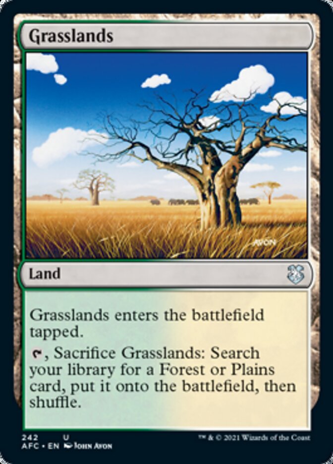 Grasslands [Dungeons & Dragons: Adventures in the Forgotten Realms Commander] | Good Games Cannington