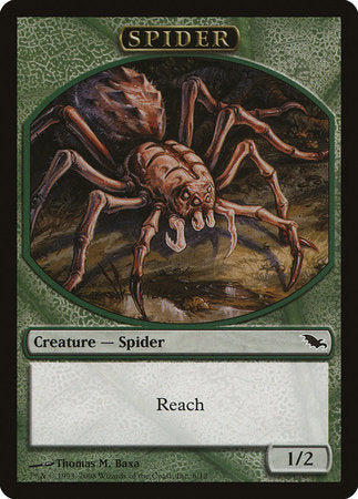 Spider Token [Shadowmoor Tokens] | Good Games Cannington