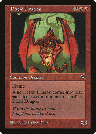 Rathi Dragon [Tempest] | Good Games Cannington