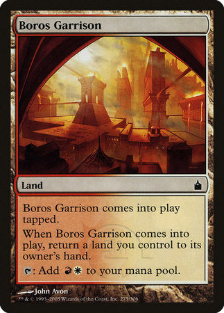 Boros Garrison [Ravnica: City of Guilds] | Good Games Cannington