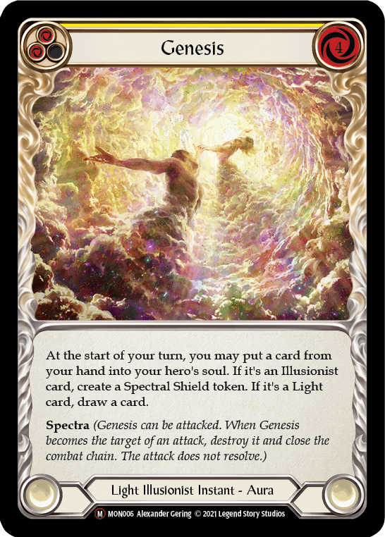 Genesis [U-MON006-RF] Unlimited Rainbow Foil | Good Games Cannington