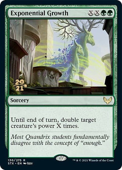 Exponential Growth [Strixhaven: School of Mages Prerelease Promos] | Good Games Cannington