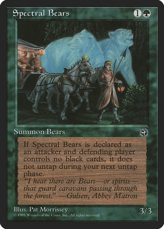 Spectral Bears [Homelands] | Good Games Cannington