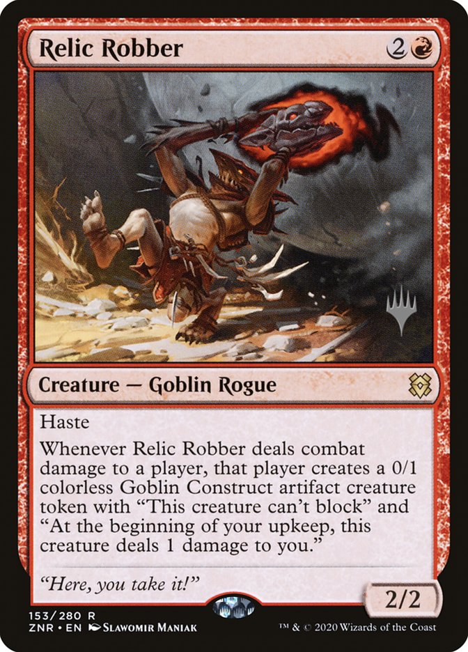 Relic Robber (Promo Pack) [Zendikar Rising Promos] | Good Games Cannington