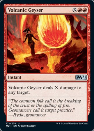 Volcanic Geyser [Core Set 2021] | Good Games Cannington