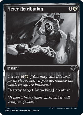 Fierce Retribution [Innistrad: Double Feature] | Good Games Cannington