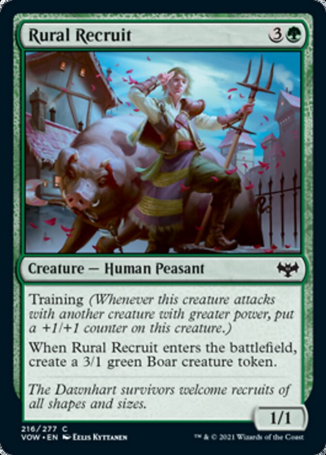 Rural Recruit [Innistrad: Crimson Vow] | Good Games Cannington