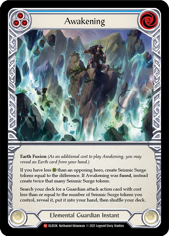 Awakening [ELE006] (Tales of Aria)  1st Edition Normal | Good Games Cannington