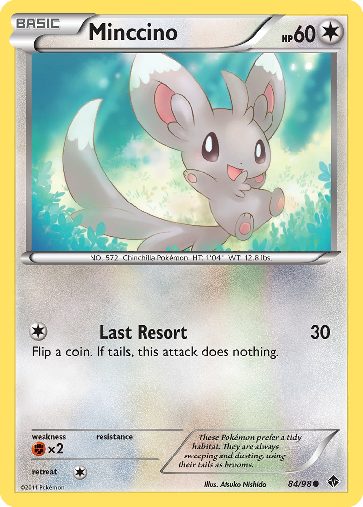 Minccino (84/98) [Black & White: Emerging Powers] | Good Games Cannington