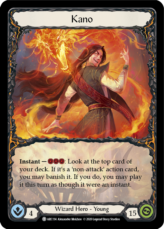 Kano // Kano, Dracai of Aether [U-ARC114 // U-ARC113] Unlimited Normal | Good Games Cannington