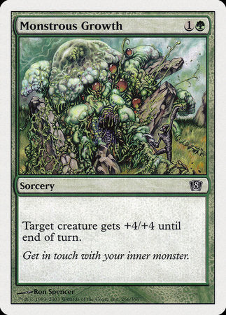 Monstrous Growth [Eighth Edition] | Good Games Cannington