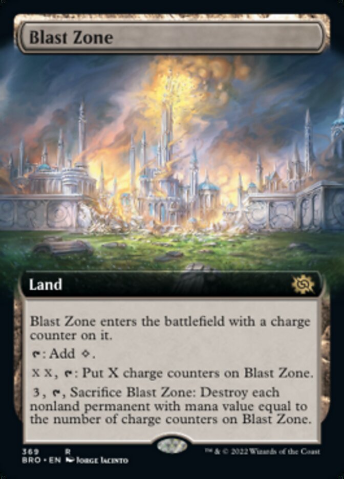 Blast Zone (Extended Art) [The Brothers' War] | Good Games Cannington