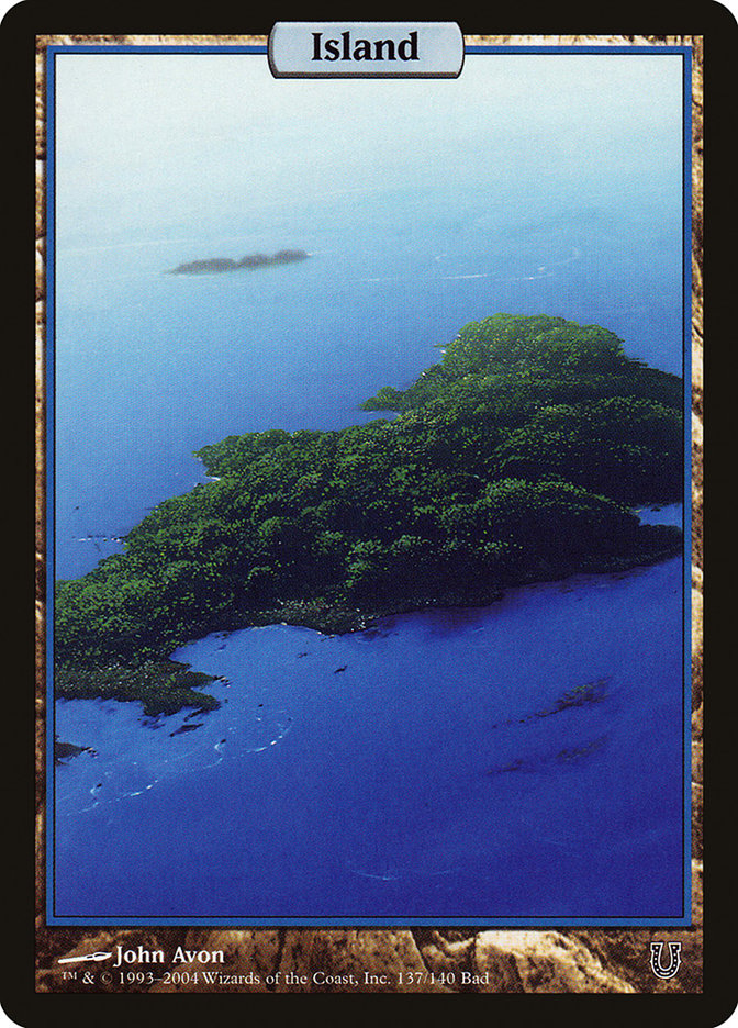 Island (137) [Unhinged] | Good Games Cannington