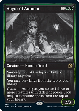 Augur of Autumn [Innistrad: Double Feature] | Good Games Cannington