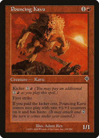 Pouncing Kavu [Invasion] | Good Games Cannington
