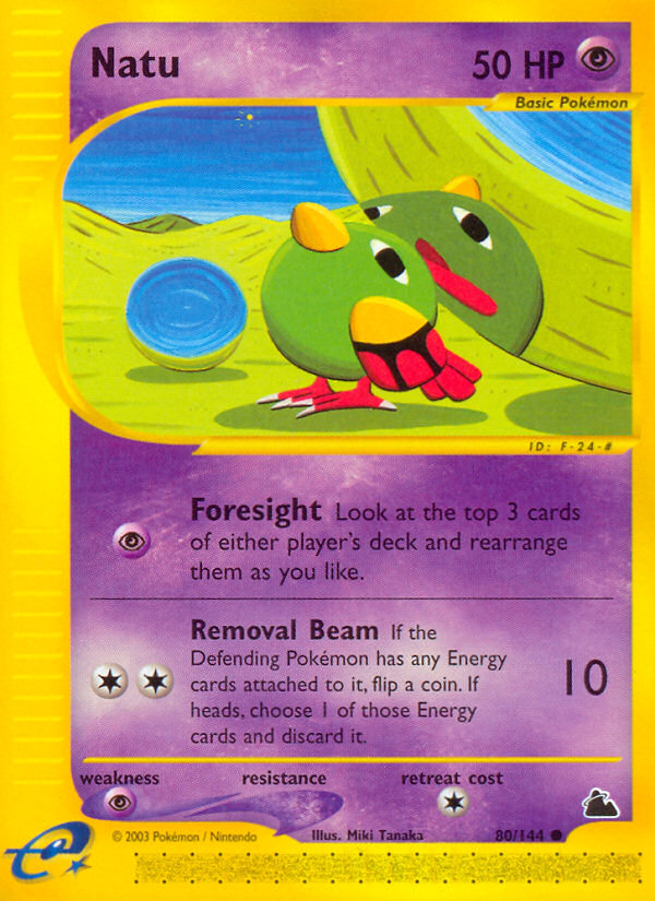 Natu (80/144) [Skyridge] | Good Games Cannington