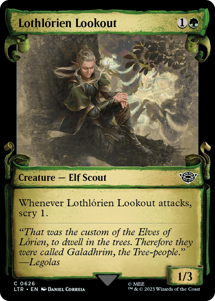 Lothlorien Lookout [The Lord of the Rings: Tales of Middle-Earth Showcase Scrolls] | Good Games Cannington