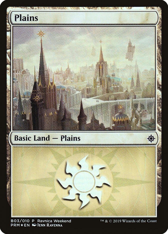 Plains (B03) [Ravnica Allegiance Guild Kit] | Good Games Cannington
