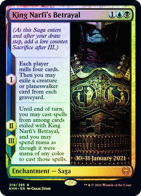 King Narfi's Betrayal [Kaldheim Prerelease Promos] | Good Games Cannington