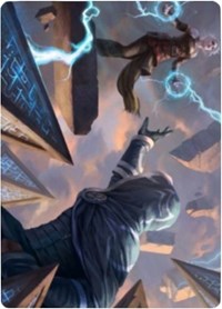 Nahiri's Binding Art Card [Zendikar Rising Art Series] | Good Games Cannington