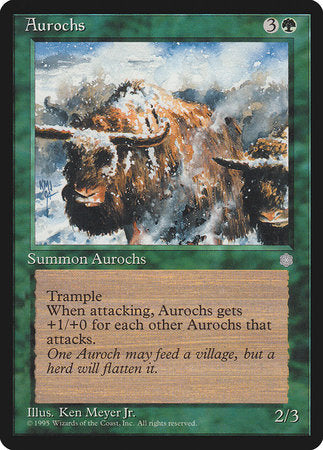 Aurochs [Ice Age] | Good Games Cannington