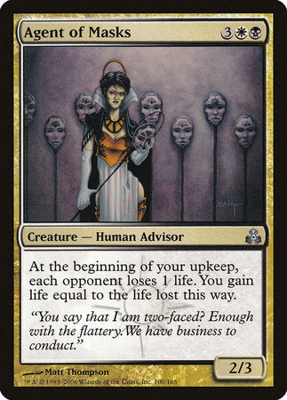 Agent of Masks [Guildpact] | Good Games Cannington