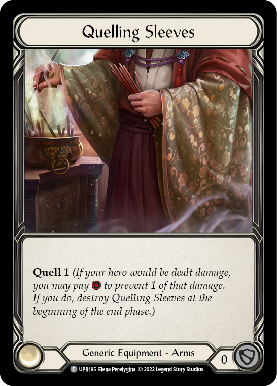 Quelling Sleeves [UPR185] (Uprising) | Good Games Cannington