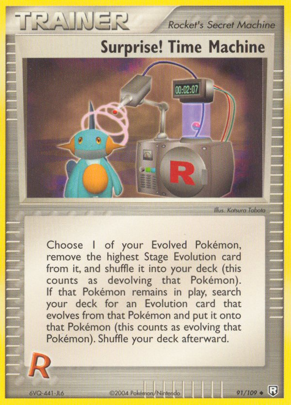 Surprise! Time Machine (91/109) [EX: Team Rocket Returns] | Good Games Cannington