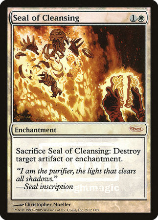 Seal of Cleansing [Friday Night Magic 2005] | Good Games Cannington