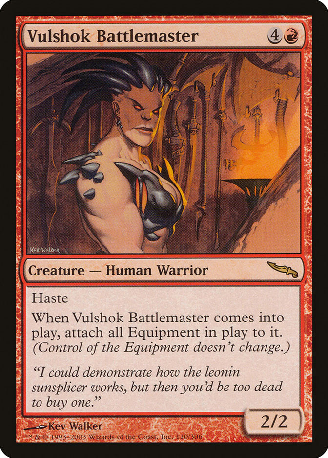 Vulshok Battlemaster [Mirrodin] | Good Games Cannington