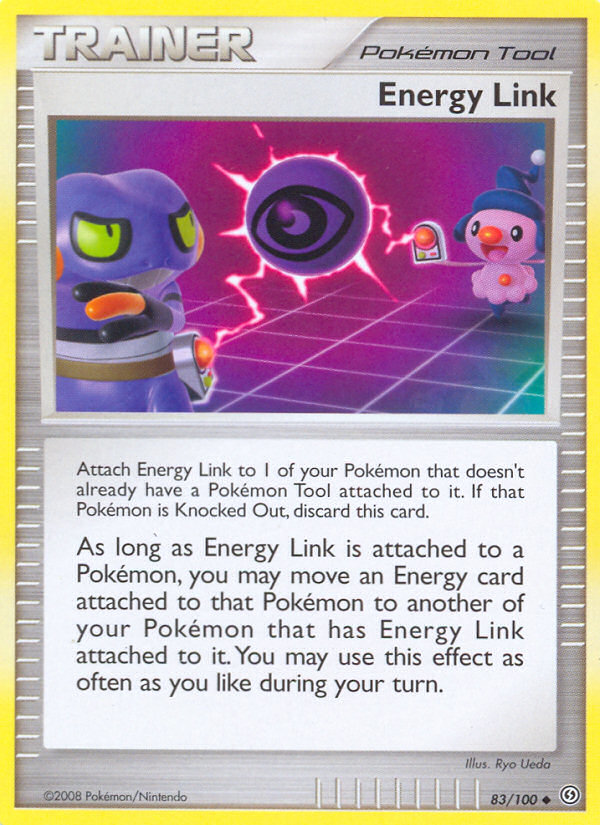 Energy Link (83/100) [Diamond & Pearl: Stormfront] | Good Games Cannington
