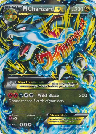 M Charizard EX (69/106) (Jumbo Card) [XY: Flashfire] | Good Games Cannington